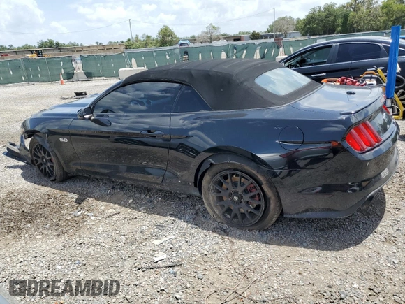 2016 Ford Mustang GT Premium z VIN 1FATP8FF1G5296023, wystawiony jako Copart lot #60981925 z przebiegiem 100 109 mil mil oraz Szkoda całkowita • Salvage title. Historia ofert i sprzedaży dostępna na DreamBid. Obrazek 2.