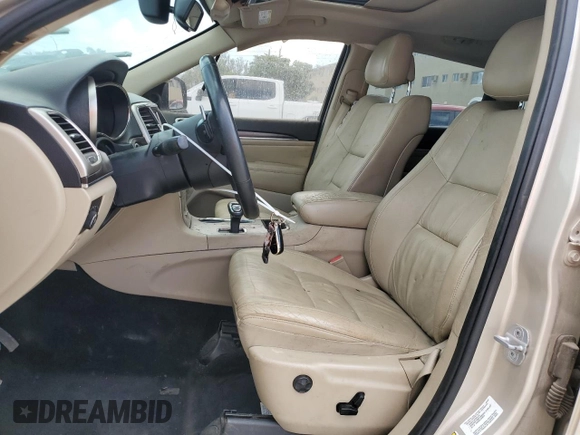 2014 Jeep Grand Cherokee Limited with VIN 1C4RJEBG5EC157444, listed as a Copart auction lot 51745095 with 126,680 mi miles and Salvage Title. Bid and sale history available at carsss.com. Image 7.