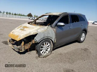 2018 Kia Sorento LX with VIN 5XYPG4A53JG393385, listed as a Copart auction lot 55278605 with Not provided miles and Salvage title. Bid and sale history available at DreamBid. Image 1.