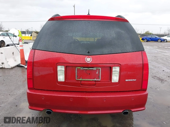 2008 Cadillac SRX AWD with VIN 1GYEE637580124158, listed as a IAAI auction lot 41501236 with 101,572 mi miles. Bid and sale history available at carsss.com. Image 16.