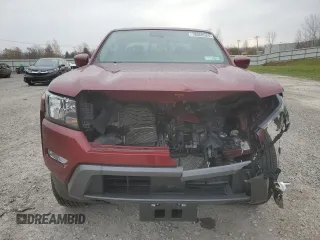 2023 Nissan Frontier SV with VIN 1N6ED1FK3PN617590, listed as a Copart auction lot 78668564 with 17,489 mi miles and Salvage Title. Bid and sale history available at carsss.com. Image 5.