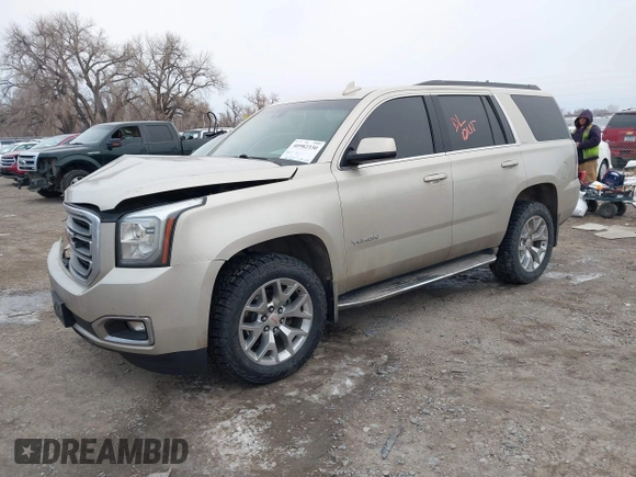 2015 GMC Yukon SLT z VIN 1GKS2BKC6FR655777, wystawiony jako IAAI lot #40982330 z przebiegiem 120 627 mil mil oraz . Historia ofert i sprzedaży dostępna na DreamBid. Obrazek 18.
