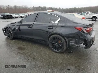 2020 Infiniti Q50 Pure with VIN JN1EV7ARXLM252478, listed as a Copart auction lot 46797865 with Not provided miles and Salvage title. Bid and sale history available at DreamBid. Image 2.