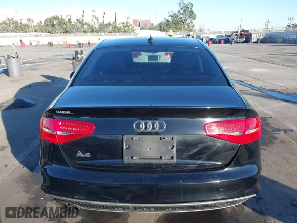 2016 Audi A4 Premium with VIN WAUAFAFL0GN008491, listed as a IAAI auction lot 41323195 with 90,777 mi miles. Bid and sale history available at carsss.com. Image 17.