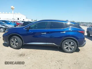 2019 Nissan Murano S with VIN 5N1AZ2MJ4KN163132, listed as a IAAI auction lot 41985250 with 57,511 mi miles and . Bid and sale history available at DreamBid. Image 14.