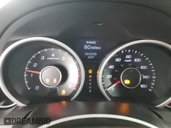 2012 Acura TL Technology z VIN 19UUA8F53CA001286, wystawiony jako Copart lot #56899305 z przebiegiem 65 308 mil mil oraz Szkoda całkowita • Salvage title. Historia ofert i sprzedaży dostępna na DreamBid. Obrazek 9.