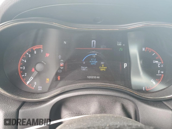 2018 Dodge Durango R/T with VIN 1C4SDJCT1JC232468, listed as a Copart auction lot 56038965 with 101,510 mi miles and Salvage title. Bid and sale history available at DreamBid. Image 9.
