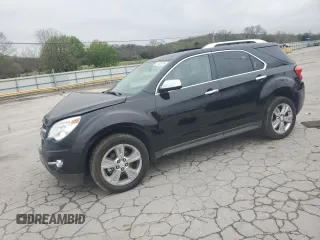 2015 Chevrolet Equinox LTZ with VIN 2GNFLHE3XF6225505, listed as a Copart auction lot 51123715 with 138,018 mi miles and Salvage Title. Bid and sale history available at carsss.com. Image 1.