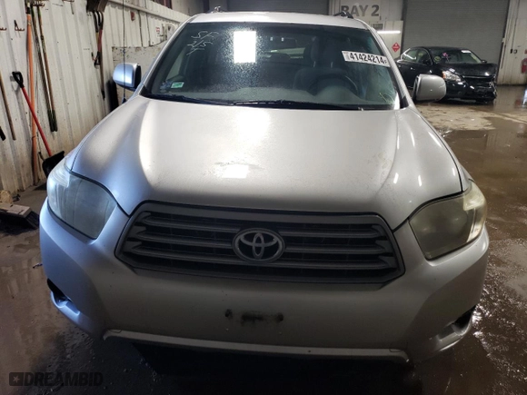 2008 Toyota Highlander with VIN JTEDS41A282020837, listed as a Copart auction lot 84717164 with 183,661 mi miles and Salvage Title. Bid and sale history available at carsss.com. Image 5.