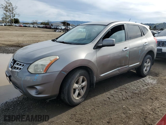 2013 Nissan Rogue SL with VIN JN8AS5MTXDW510802, listed as a Copart auction lot 50065415 with 152,809 mi miles and Salvage Title. Bid and sale history available at carsss.com. Image 1.