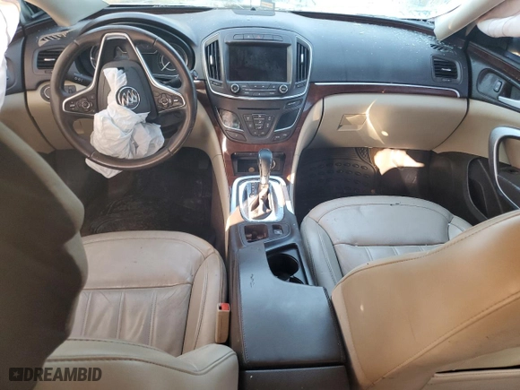 2014 Buick Regal with VIN 2G4GK5EX8E9272705, listed as a Copart auction lot 85005164 with 0 mi miles and Salvage Title. Bid and sale history available at carsss.com. Image 8.