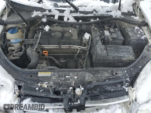 2006 Volkswagen Jetta 1.9L TDI with VIN 3VWDT71K86M626433, listed as a Copart auction lot 44404975 with 336,630 mi miles and Salvage title. Bid and sale history available at DreamBid. Image 11.