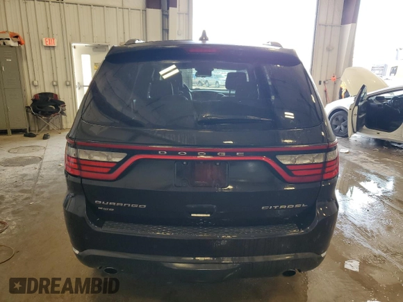 2014 Dodge Durango Citadel with VIN 1C4RDJEG0EC375013, listed as a Copart auction lot 44381125 with 214,532 mi miles and Clean title. Bid and sale history available at DreamBid. Image 6.