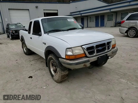 2000 Ford Ranger XLT with VIN 1FTZR15X0YTA48536, listed as a Copart auction lot 46986615 with 159,319 mi miles and Salvage Title. Bid and sale history available at carsss.com. Image 10.