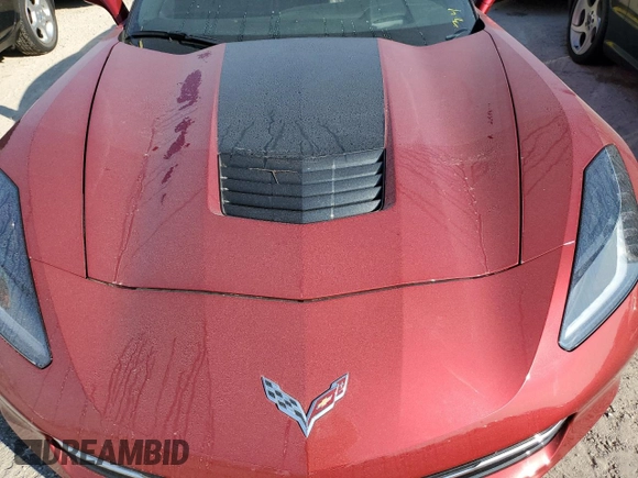 2015 Chevrolet Corvette Z51 2LT z VIN 1G1YJ2D79F5109676, wystawiony jako Copart lot #75952144 z przebiegiem Nie podano mil oraz Szkoda całkowita • Salvage title. Historia ofert i sprzedaży dostępna na DreamBid. Obrazek 11.