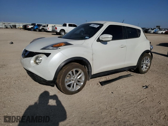 2015 Nissan Juke S with VIN JN8AF5MV9FT561895, listed as a Copart auction lot 51262775 with 100,623 mi miles and Salvage Title. Bid and sale history available at carsss.com. Image 1.