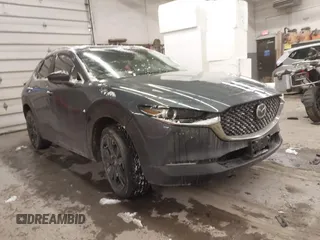 2024 Mazda CX-30 S Preferred with VIN 3MVDMBCM2RM637318, listed as a IAAI auction lot 41347450 with 9,326 mi miles and . Bid and sale history available at DreamBid. Image 1.