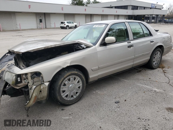 2008 Mercury Grand Marquis GS with VIN 2MEFM74V58X618701, listed as a Copart auction lot 40130954 with 175,433 mi miles and Salvage Title. Bid and sale history available at DreamBid. Image 1.