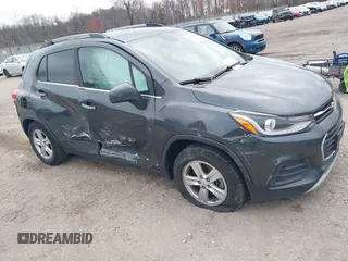 2018 Chevrolet Trax LT with VIN KL7CJLSB7JB674238, listed as a IAAI auction lot 41909657 with 115,875 mi miles. Bid and sale history available at carsss.com. Image 1.