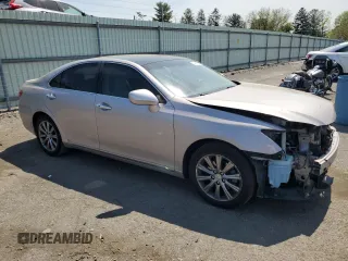2007 Lexus ES 350 with VIN JTHBJ46G772014122, listed as a Copart auction lot 54010015 with 132,420 mi miles and Salvage Title. Bid and sale history available at carsss.com. Image 4.