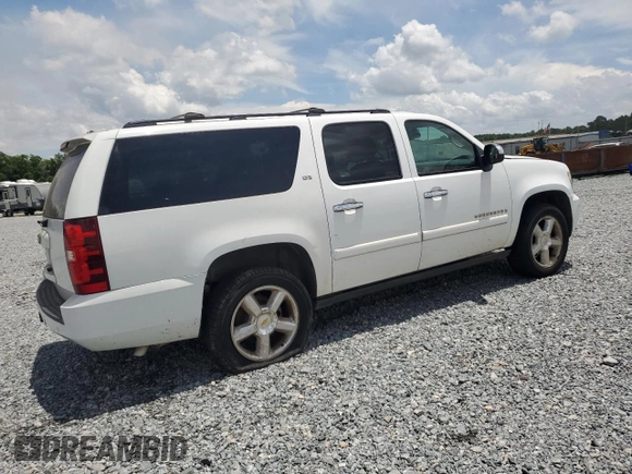 2008 Chevrolet Suburban LTZ with VIN 1GNFC16J18R119052, listed as a Copart auction lot 58657595 with 380,363 mi miles and Clean title. Bid and sale history available at DreamBid. Image 3.