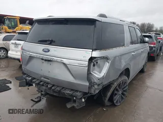 2020 Ford Expedition Max Limited with VIN 1FMJK1KT5LEA12580, listed as a IAAI auction lot 41407724 with 96,259 mi miles and . Bid and sale history available at DreamBid. Image 4.