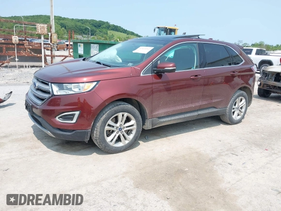 2016 Ford Edge SEL z VIN 2FMPK4J82GBB00481, wystawiony jako IAAI lot #42414912 z przebiegiem 159 671 mil mil oraz . Historia ofert i sprzedaży dostępna na DreamBid. Obrazek 18.