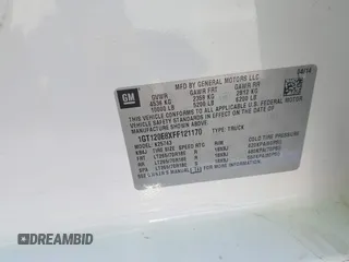 2015 GMC Sierra 2500HD Denali z VIN 1GT120E8XFF121170, wystawiony jako IAAI lot #42051421 z przebiegiem Nie podano mil oraz . Historia ofert i sprzedaży dostępna na DreamBid. Obrazek 9.