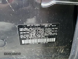 2020 Subaru Forester с VIN JF2SKADC6LH578026, выставлен на аукционе Copart как лот 60929505 с пробегом 27 225 миль миль и Списание • Salvage title. История ставок и продаж доступна на DreamBid. Изображение 13.