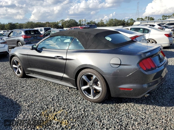 2017 Ford Mustang V6 with VIN 1FATP8EM9H5255950, listed as a Copart auction lot 85610664 with 53,589 mi miles and Salvage Title. Bid and sale history available at carsss.com. Image 2.