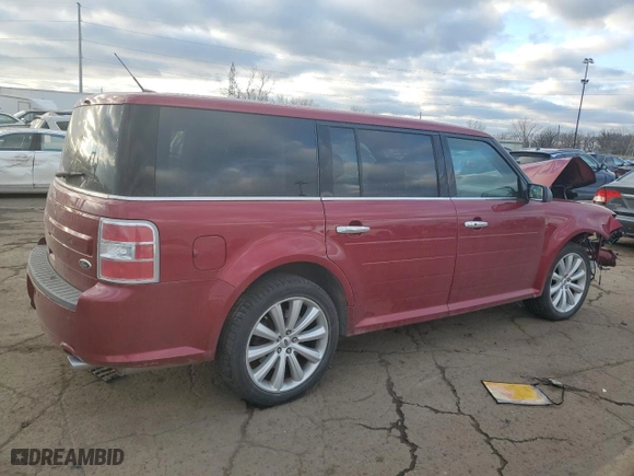 2016 Ford Flex SEL with VIN 2FMGK5C81GBA09947, listed as a Copart auction lot 82387154 with 0 mi miles and Salvage Title. Bid and sale history available at carsss.com. Image 3.