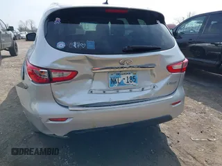 2015 Infiniti QX60 with VIN 5N1AL0MM8FC556374, listed as a IAAI auction lot 41931000 with 136,912 mi miles and . Bid and sale history available at DreamBid. Image 6.