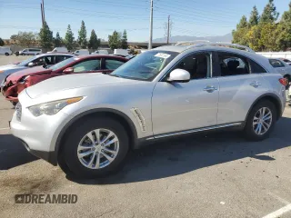 2011 Infiniti FX35 with VIN JN8AS1MUXBM711531, listed as a Copart auction lot 77630194 with 83,513 mi miles and Salvage Title. Bid and sale history available at carsss.com. Image 1.