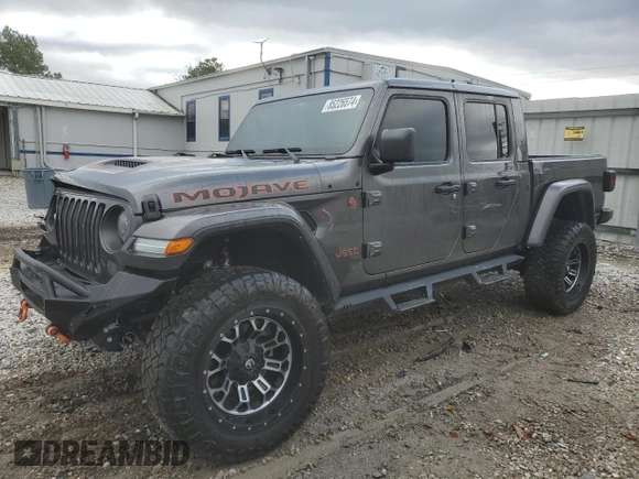 2022 Jeep Gladiator Mojave z VIN 1C6JJTEG7NL149575, wystawiony jako Copart lot #85226574 z przebiegiem 29 853 mil mil oraz Szkoda całkowita • Salvage title. Historia ofert i sprzedaży dostępna na DreamBid. Obrazek 1.