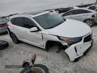 2024 Acura RDX w/Advance Package with VIN 5J8TC2H72RL012715, listed as a Copart auction lot 72813804 with 3,737 mi miles and Salvage Title. Bid and sale history available at carsss.com. Image 4.