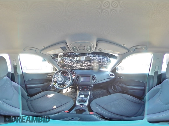 2019 Jeep Compass Sport с VIN 3C4NJCAB9KT636992, выставлен на аукционе Copart как лот 44546695 с пробегом 95 271 миль миль и Списание • Salvage title. История ставок и продаж доступна на DreamBid. Изображение 16.