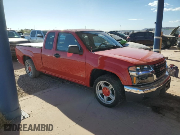 2006 GMC Canyon SLE Z85 with VIN 1GTCS196568283445, listed as a Copart auction lot 88120755 with 137,935 mi miles and Salvage Title. Bid and sale history available at carsss.com. Image 4.