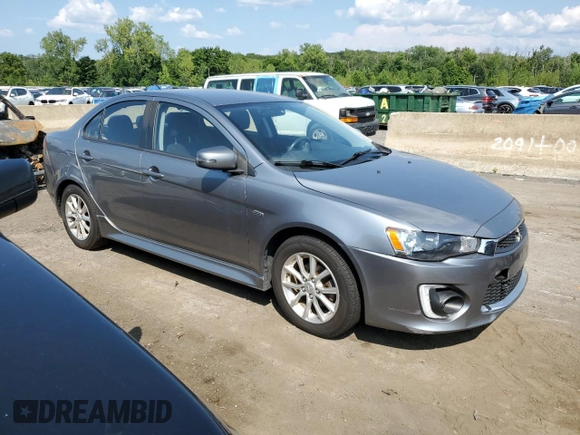 2016 Mitsubishi Lancer ES with VIN JA32U2FU8GU008237, listed as a Copart auction lot 67489284 with 95,869 mi miles and Clean Title. Bid and sale history available at carsss.com. Image 4.