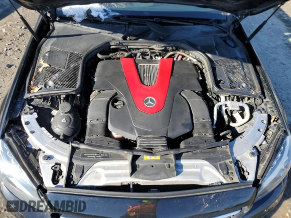 2017 Mercedes-Benz C 43 AMG with VIN 55SWF6EBXHU195218, listed as a Copart auction lot 41504645 with 97,108 mi miles and Salvage Title. Bid and sale history available at DreamBid. Image 11.