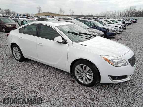2015 Buick Regal Premium II with VIN 2G4GR5GX1F9250281, listed as a Copart auction lot 53892145 with 152,596 mi miles and Clean Title. Bid and sale history available at carsss.com. Image 4.