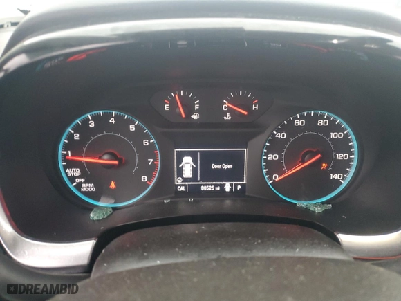 2018 Chevrolet Traverse LS with VIN 1GNERFKW9JJ159585, listed as a Copart auction lot 83582544 with 80,525 mi miles and Salvage Title. Bid and sale history available at carsss.com. Image 9.