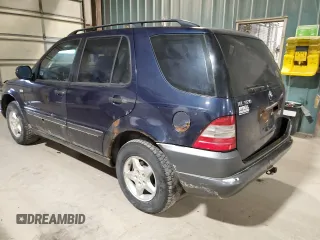 1999 Mercedes-Benz M-Class with VIN 4JGAB54E5XA106557, listed as a Copart auction lot 81780424 with 230,485 mi miles and Salvage Title. Bid and sale history available at carsss.com. Image 2.