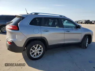 2018 Jeep Cherokee Latitude Plus with VIN 1C4PJLLBXJD538662, listed as a Copart auction lot 55590635 with 83,546 mi miles and Salvage title. Bid and sale history available at DreamBid. Image 3.