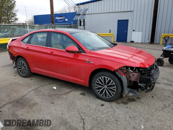 2019 Volkswagen Jetta SEL с VIN 3VWEB7BU9KM234529, выставлен на аукционе Copart как лот 48048385 с пробегом 56 081 миль миль и Списание • Salvage title. История ставок и продаж доступна на DreamBid. Изображение 4.