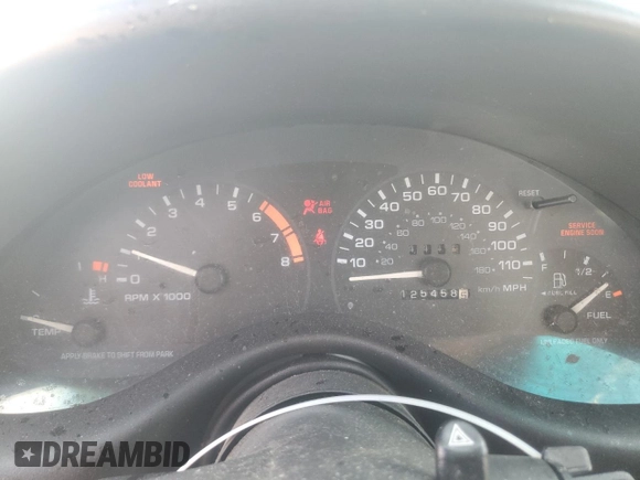 1997 Oldsmobile Cutlass Supreme S z VIN 1G3WH52M7VF349340, wystawiony jako Copart lot #50806565 z przebiegiem 1 254 585 mil mil oraz Szkody całkowita. Historia ofert i sprzedaży dostępna na DreamBid. Obrazek 9.