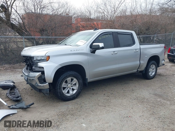 2021 Chevrolet Silverado 1500 LT with VIN 1GCUYDED8MZ188894, listed as a IAAI auction lot 41702619 with 48,604 mi miles. Bid and sale history available at carsss.com. Image 15.