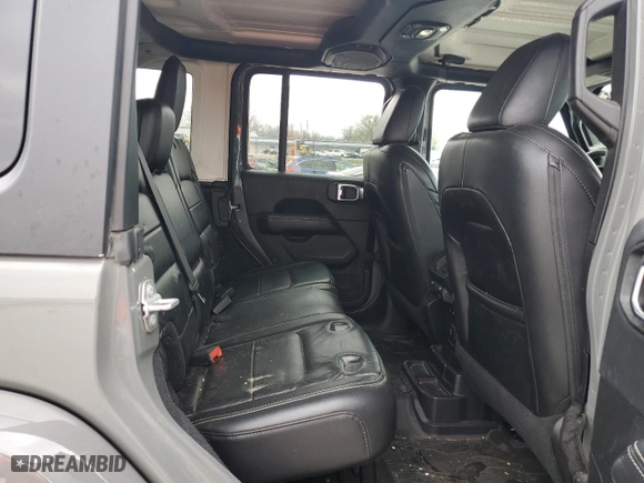 2018 Jeep Wrangler Unlimited Sahara with VIN 1C4HJXEN7JW223616, listed as a Copart auction lot 50688375 with 52,960 mi miles and Salvage Title. Bid and sale history available at carsss.com. Image 10.