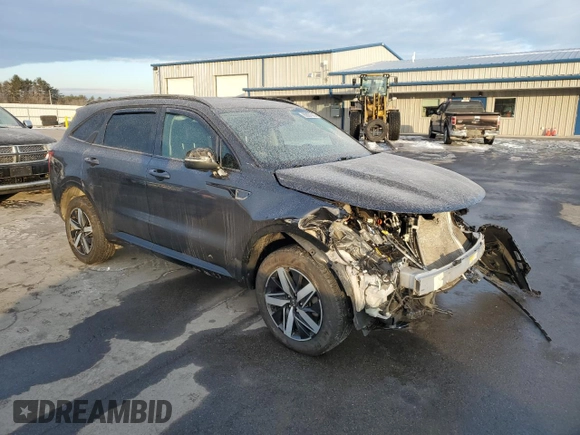 2021 Kia Sorento EX with VIN 5XYRHDLF8MG058381, listed as a Copart auction lot 88867695 with 46,091 mi miles and Salvage Title. Bid and sale history available at DreamBid. Image 4.