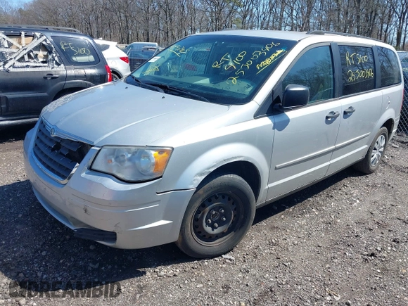 2008 Chrysler Town & Country LX with VIN 2A8HR44H38R761891, listed as a IAAI auction lot 41942405 with Not Provided miles and . Bid and sale history available at carsss.com. Image 2.
