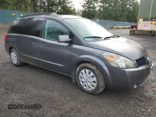 2005 Nissan Quest SE with VIN 5N1BV28U65N100865, listed as a Copart auction lot 82041734 with 122,509 mi miles and Clean Title. Bid and sale history available at carsss.com. Image 4.